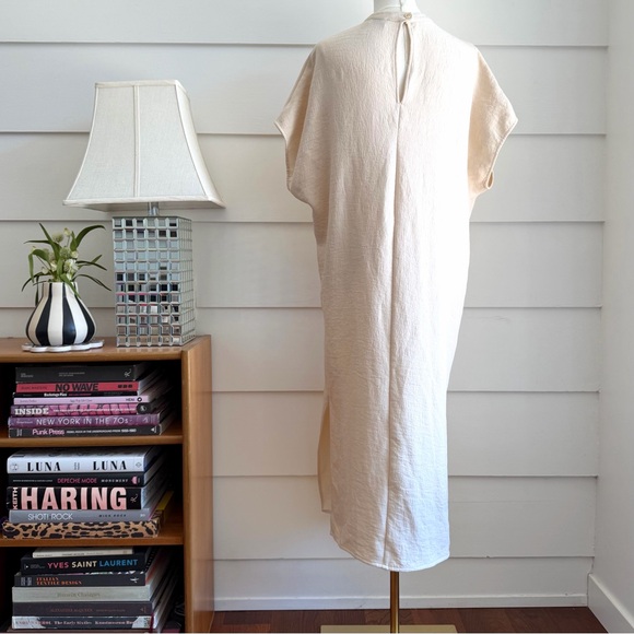 CLOSED Beige Tunic Dress Japanese Woven Dress XS - Picture 3 of 8